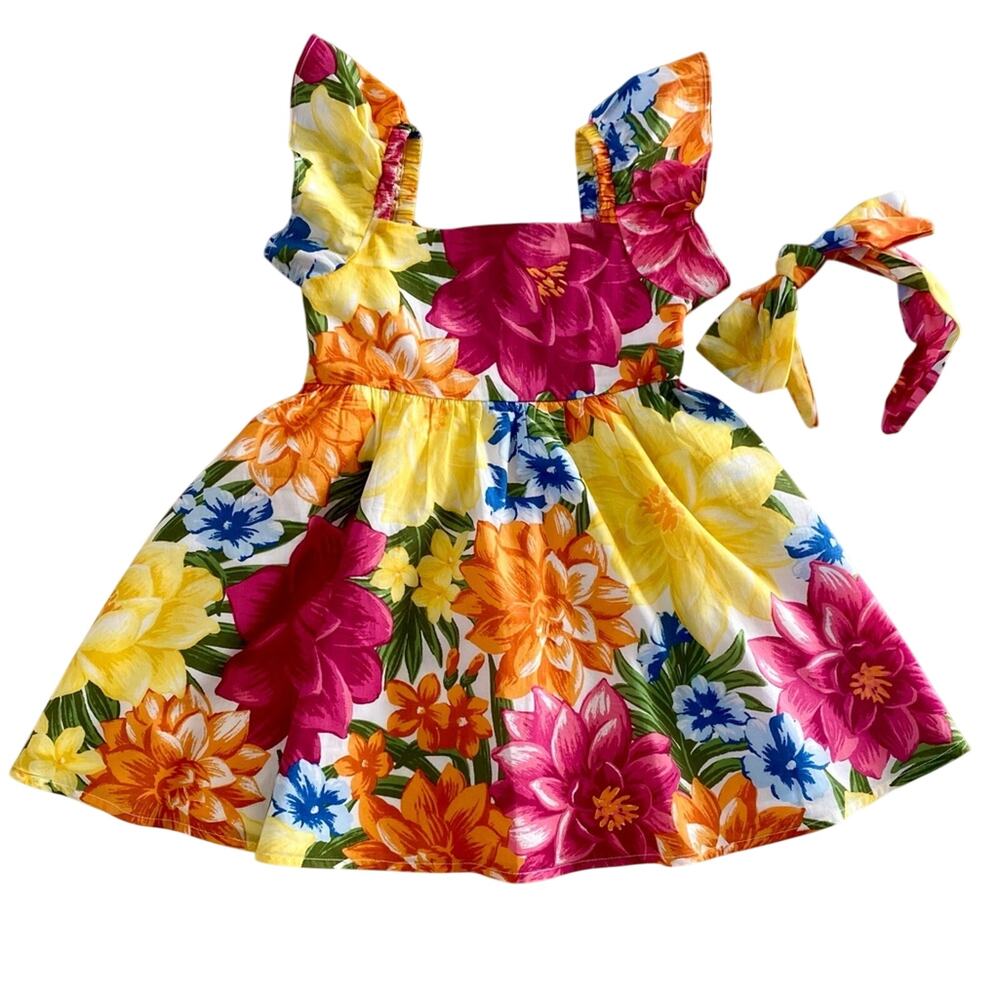 Janie and Jack dress and headband